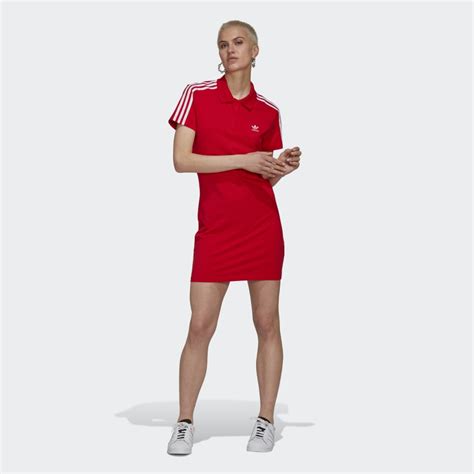 adidas t shirt kleid rot|Rote T.